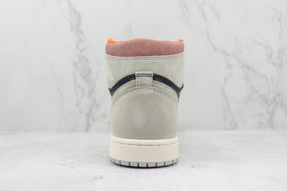 Air Jordan 1 Retro High Neutral Grey Hyper Crimson