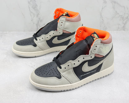 Air Jordan 1 Retro High Neutral Grey Hyper Crimson
