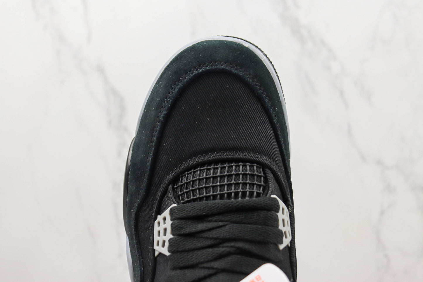Air Jordan 4 Black Canvas