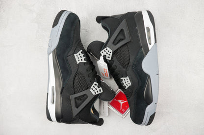 Air Jordan 4 Black Canvas