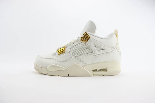 Air Jordan 4 Metallic Gold