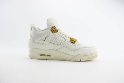 Air Jordan 4 Metallic Gold