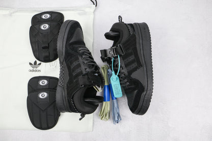 Bad Bunny x Adidas Forum Triple Black