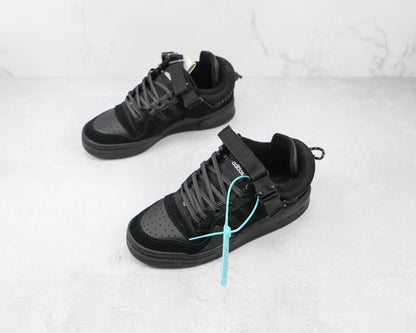Bad Bunny x Adidas Forum Triple Black