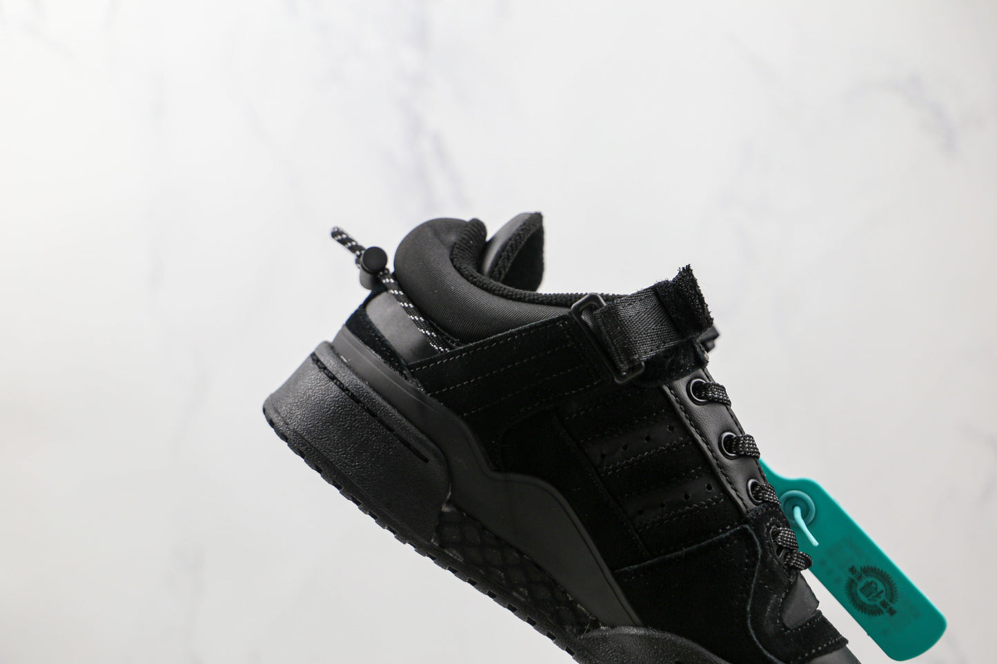 Bad Bunny x Adidas Forum Triple Black