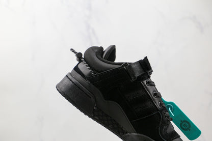 Bad Bunny x Adidas Forum Triple Black