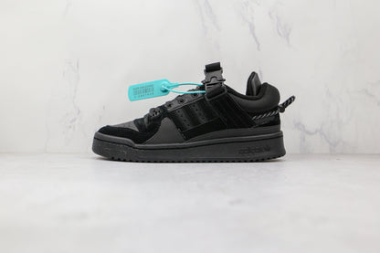 Bad Bunny x Adidas Forum Triple Black