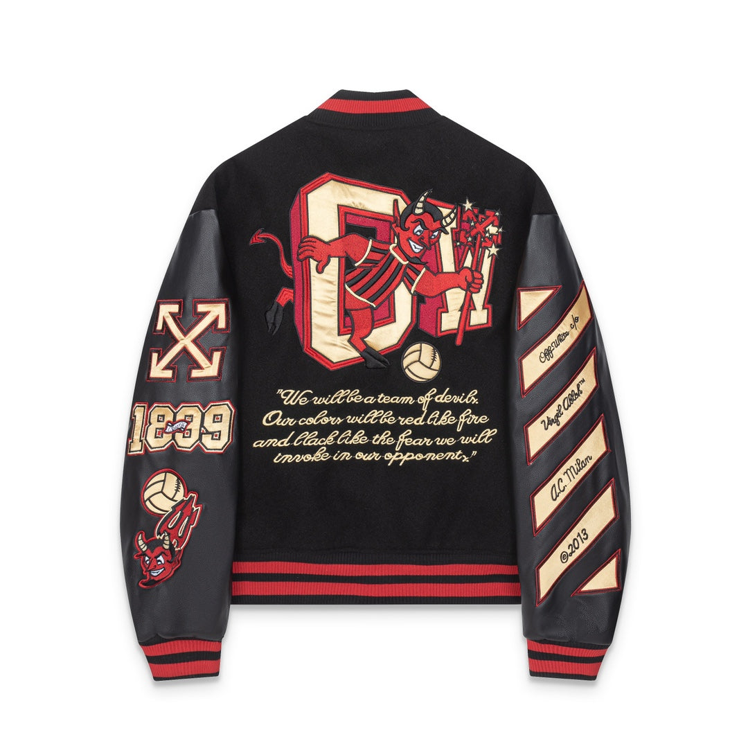 Jaqueta Off-White x AC Milan