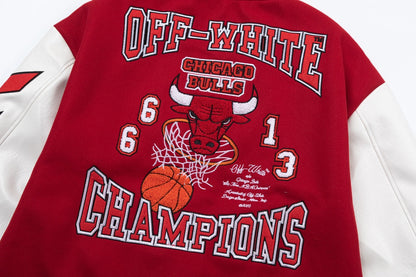 Jaqueta Off-White x Chicago Bulls