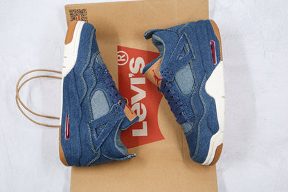 Levi's x Air Jordan 4 Blue Denim