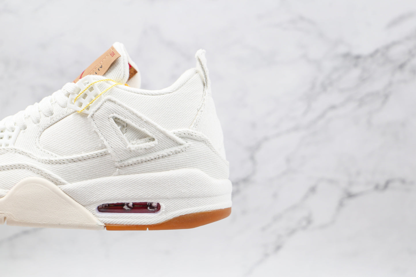 Levi's x Air Jordan 4 White Denim