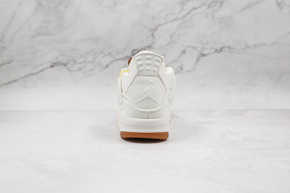 Levi's x Air Jordan 4 White Denim