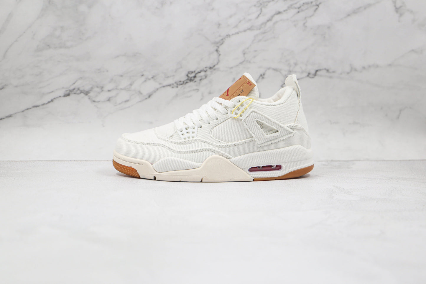 Levi's x Air Jordan 4 White Denim