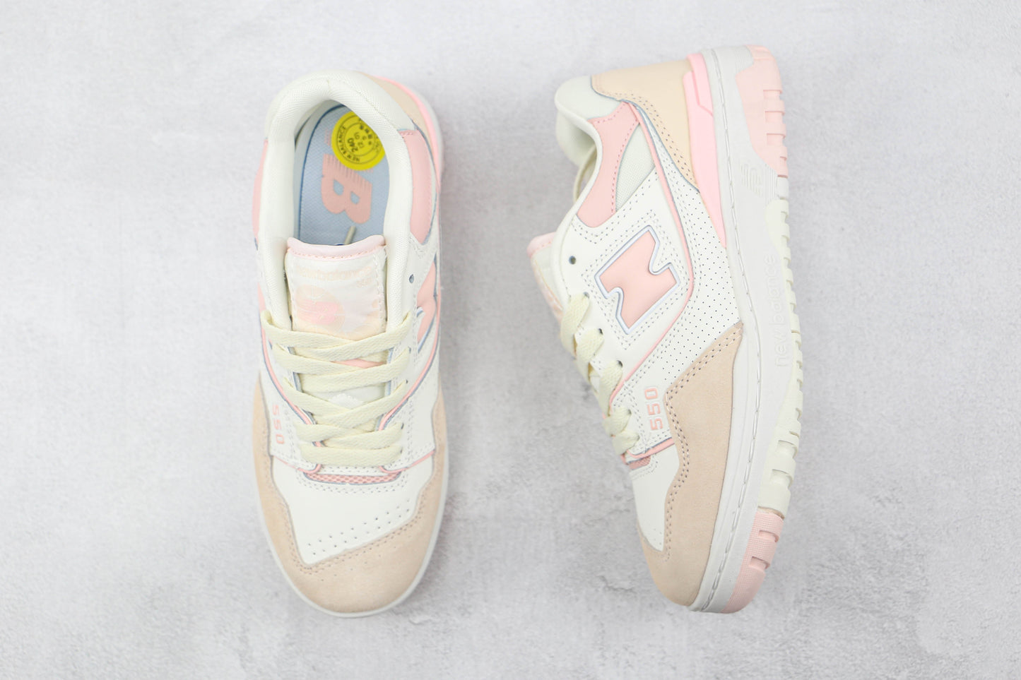 New Balance 550 White Pink