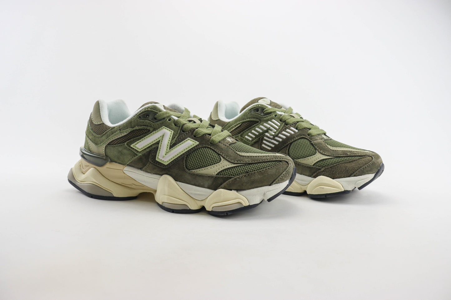New Balance 9060 Dark Camo Sandstone