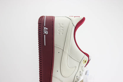 Nike Air Force 1 Low 40th Anniversary Sail Team Red