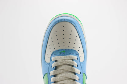 Nike Air Force 1 Low Aquarius Blue Vapor Green