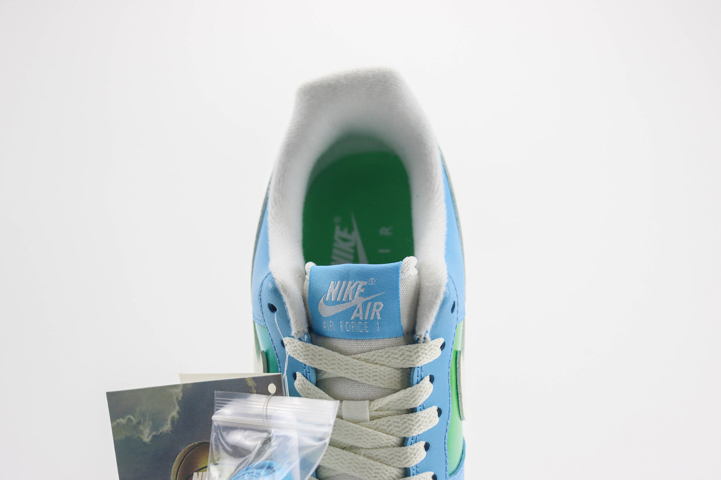 Nike Air Force 1 Low Aquarius Blue Vapor Green