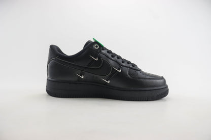Nike Air Force 1 Low Black/Metallic Silver