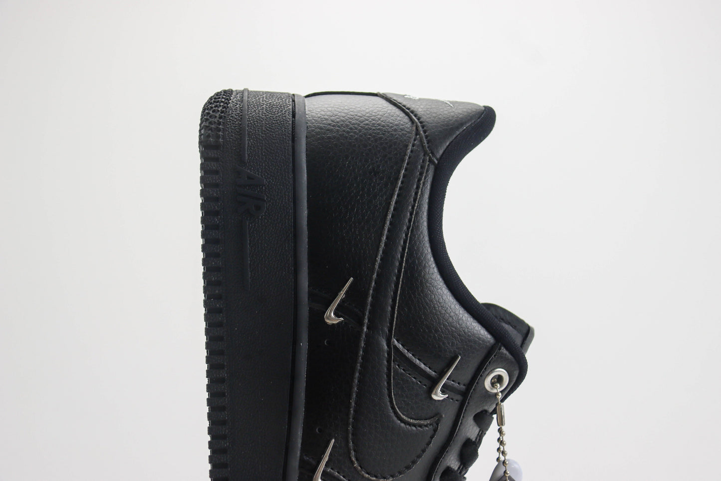 Nike Air Force 1 Low Black/Metallic Silver