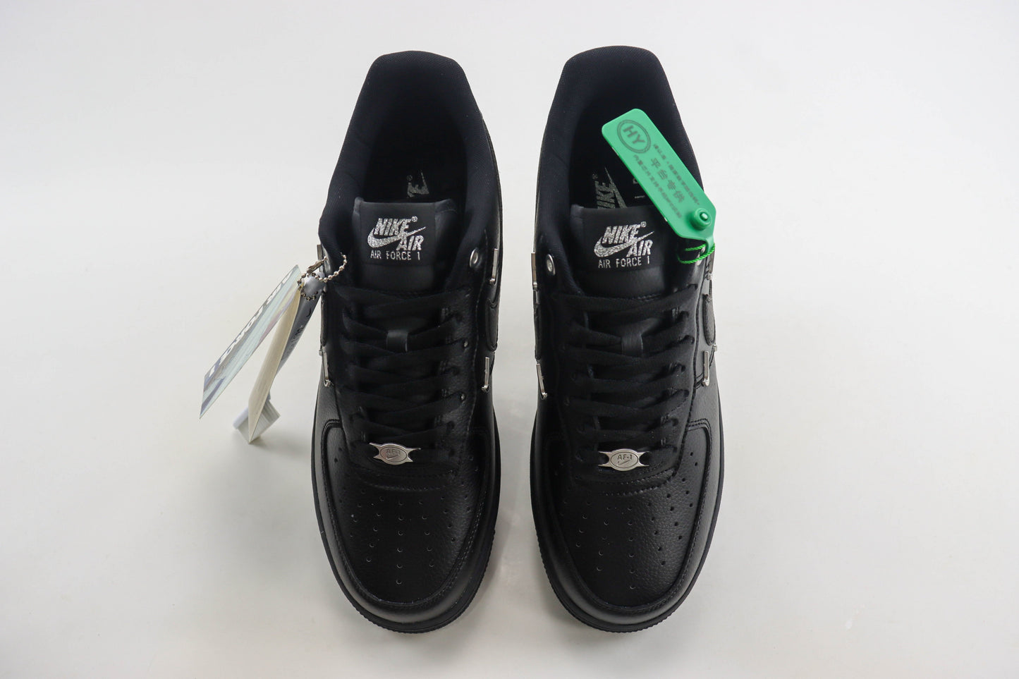 Nike Air Force 1 Low Black/Metallic Silver