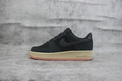 Nike Air Force 1 Low Black Red Stardust