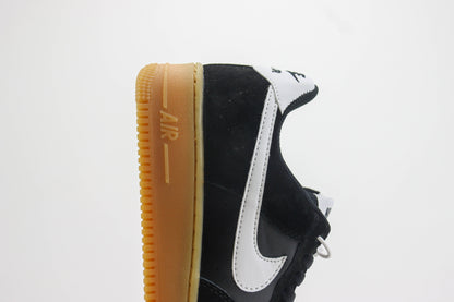 Nike Air Force 1 Low Black Suede Gum