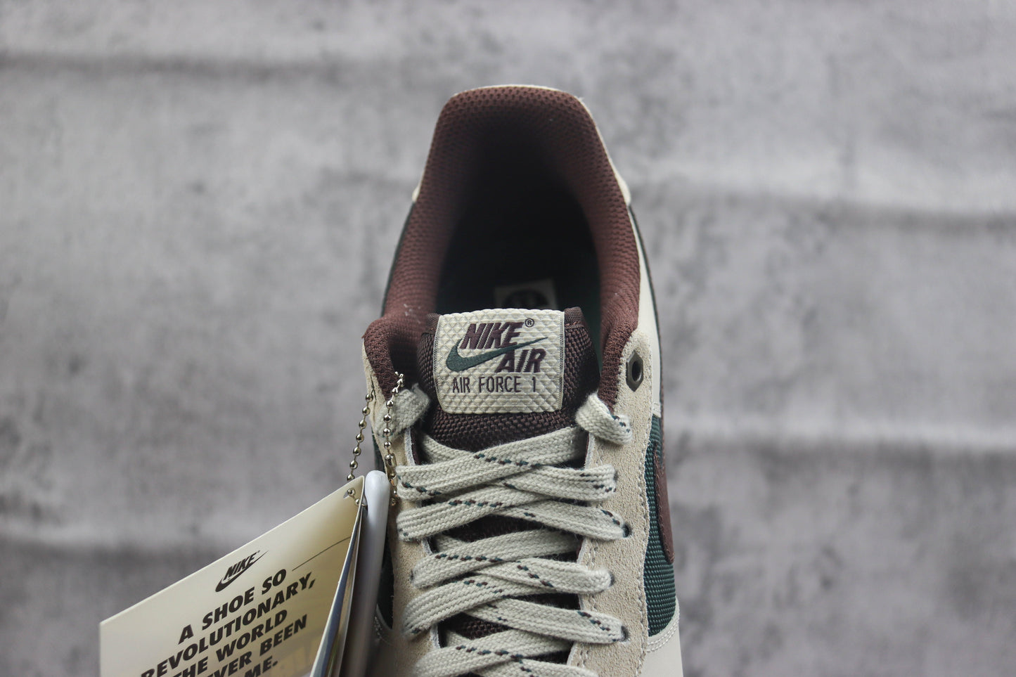 Nike Air Force 1 Low Cream Earth Vintage Green