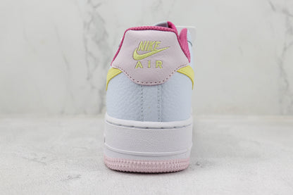 Nike Air Force 1 Low Grey Citron Fuchsia