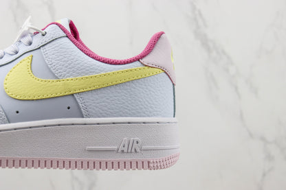 Nike Air Force 1 Low Grey Citron Fuchsia