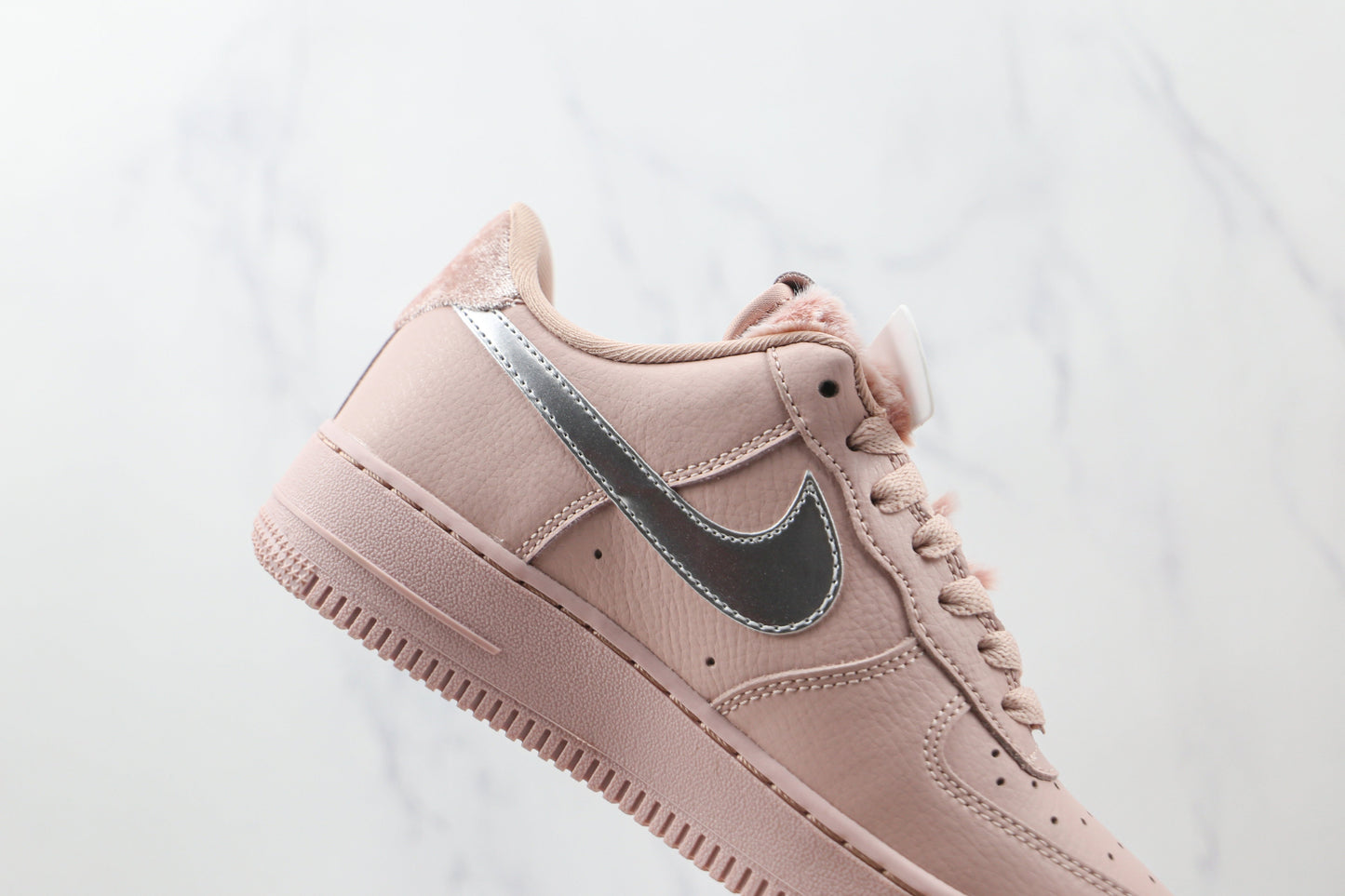 Nike Air Force 1 Low Pink Sherpa