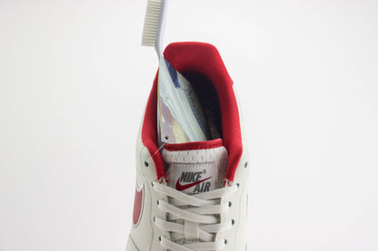 Nike Air Force 1 Low Sail Gym Red/Coconut Milk