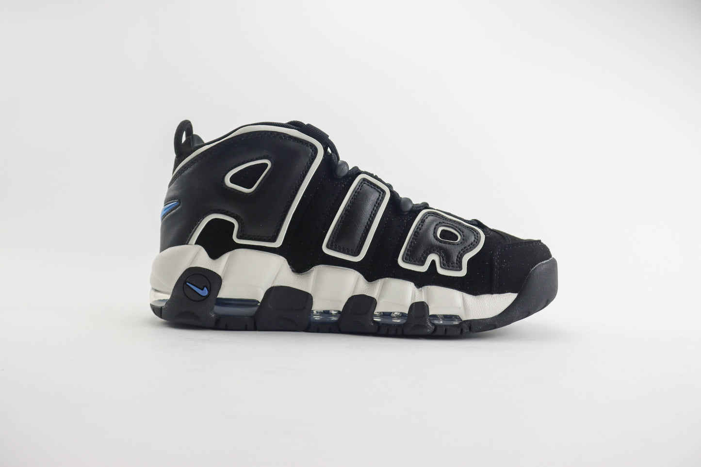 Nike Air More Uptempo Black Star Blue