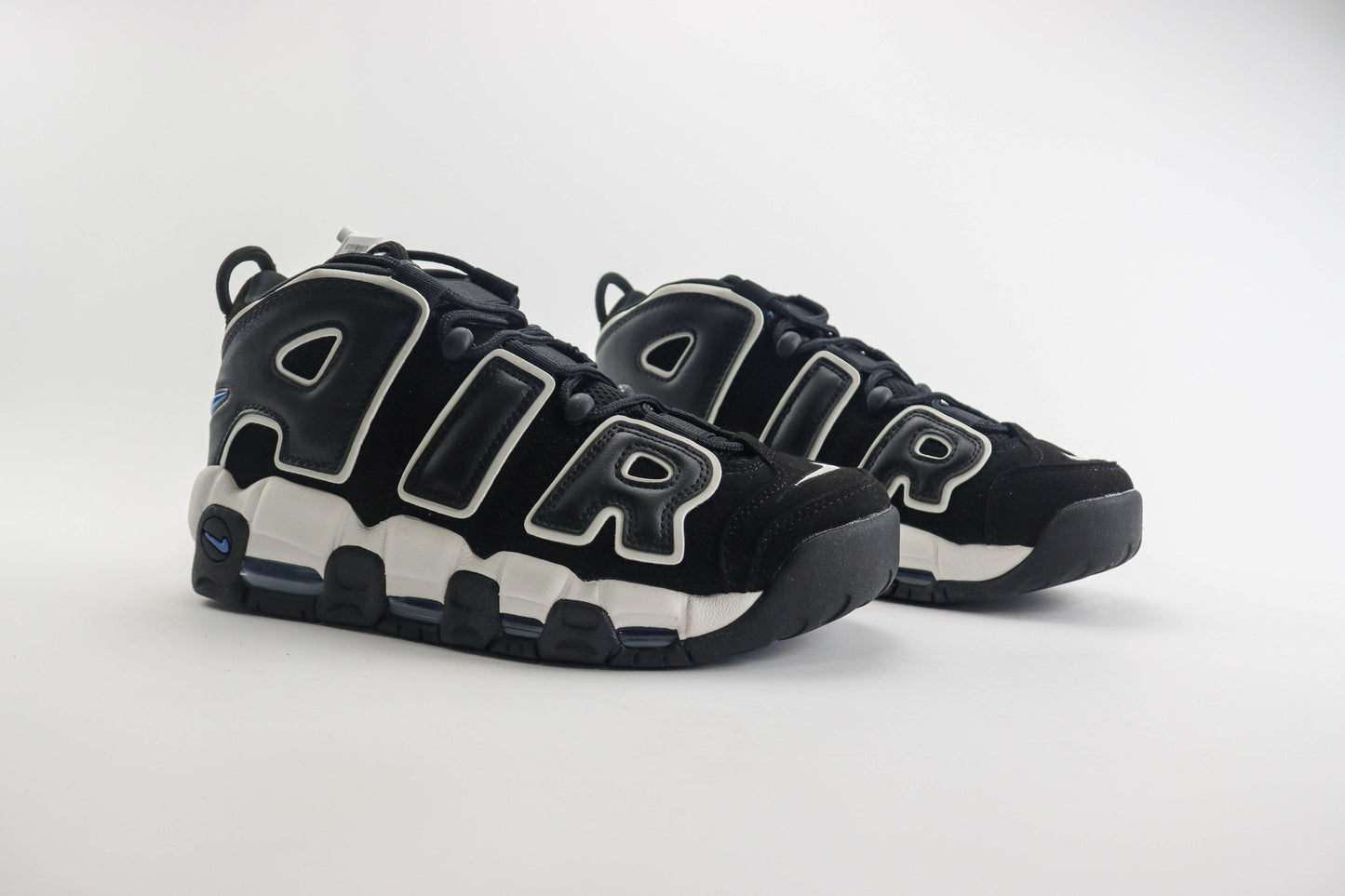Nike Air More Uptempo Black Star Blue