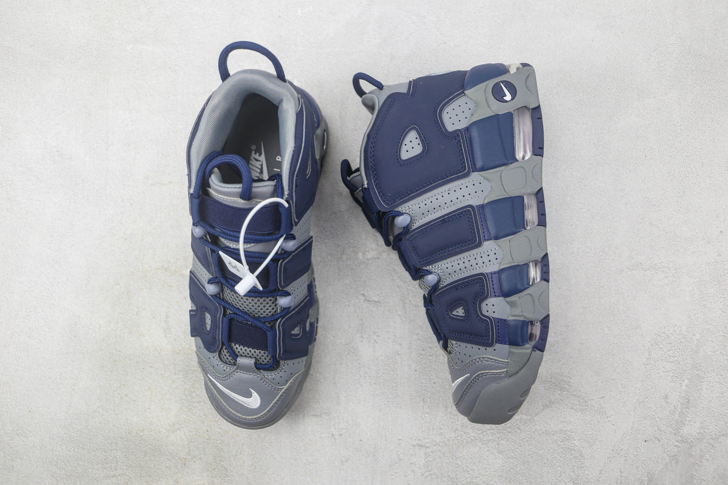 Nike Air More Uptempo Cool Grey/Midnight Navy