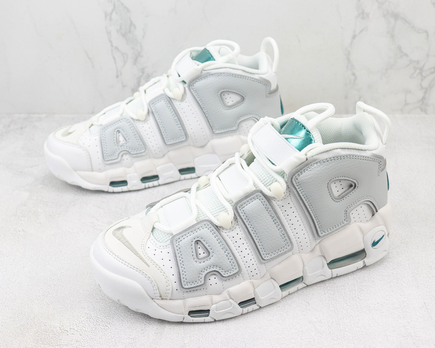 Nike Air More Uptempo Metallic Teal