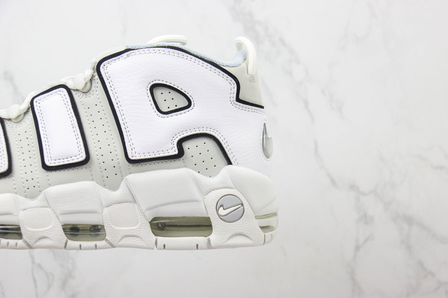 Nike Air More Uptempo Photon Dust/Metallic Silver