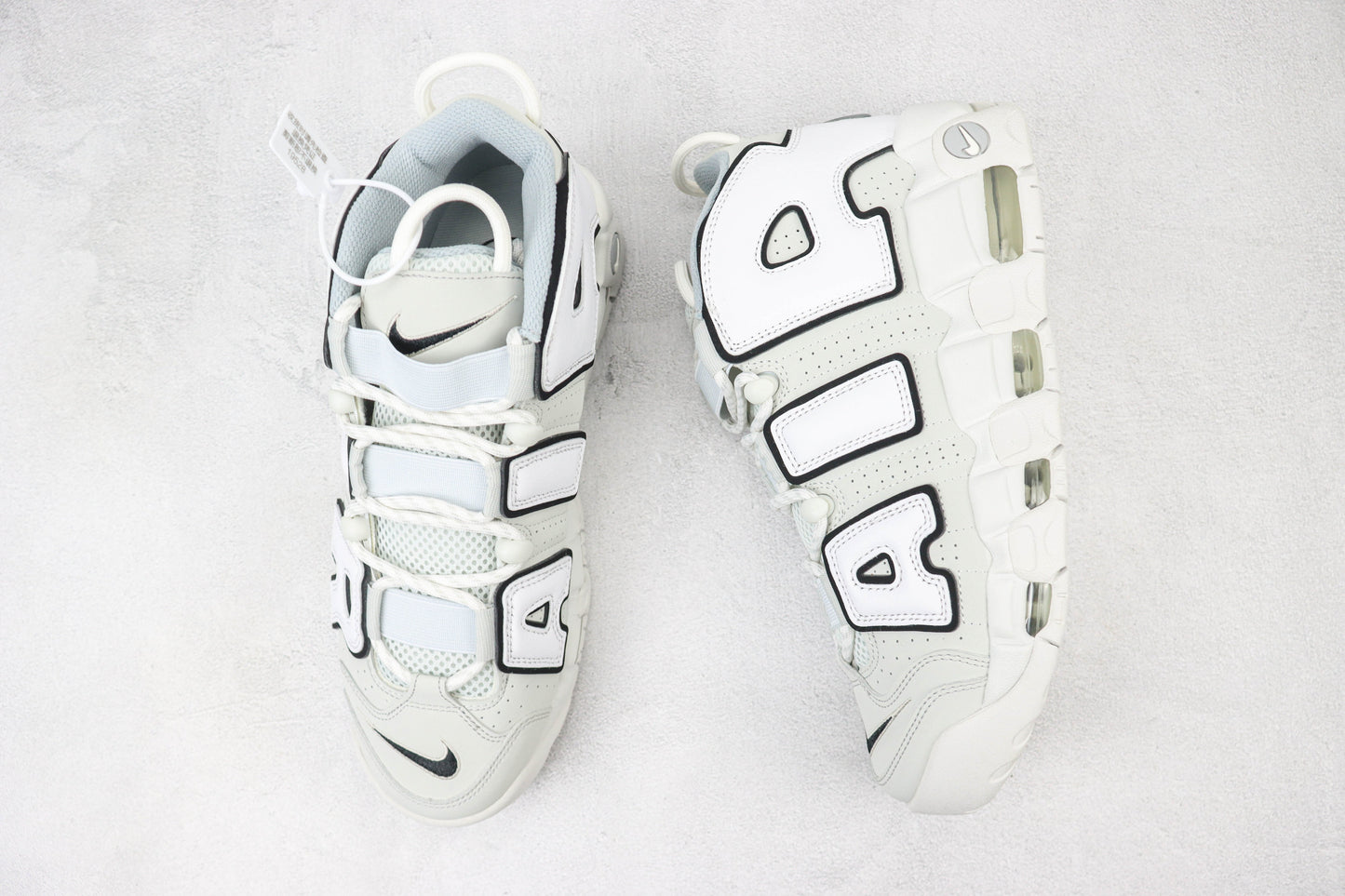 Nike Air More Uptempo Photon Dust/Metallic Silver