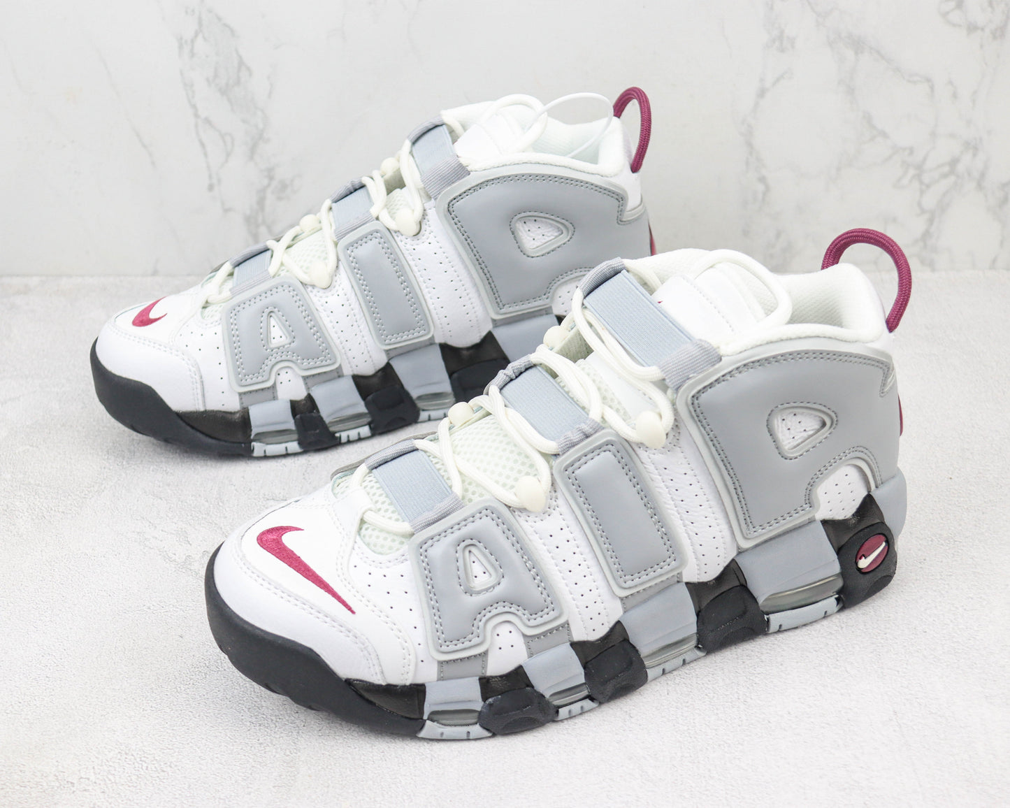 Nike Air More Uptempo White Grey