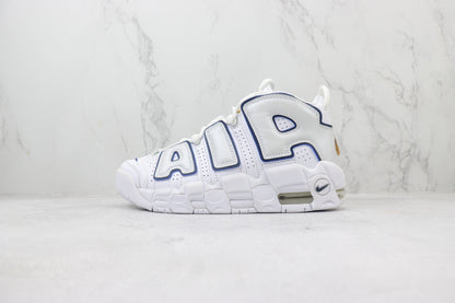Nike Air More Uptempo White Midnight Navy