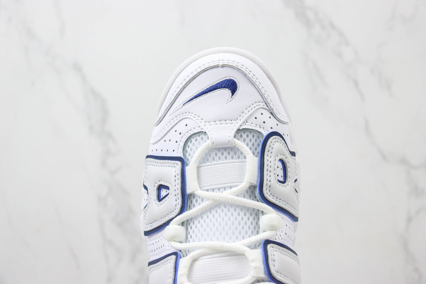 Nike Air More Uptempo White Midnight Navy
