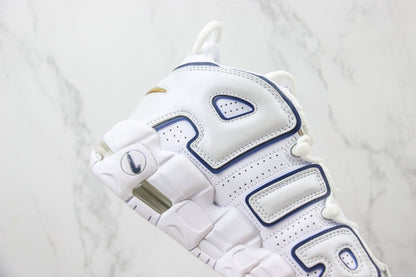 Nike Air More Uptempo White Midnight Navy