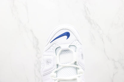 Nike Air More Uptempo White Midnight Navy All White