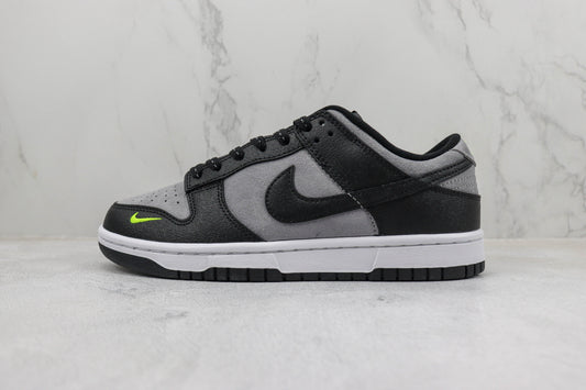 Nike Dunk Low Black/Grey/Neon Green