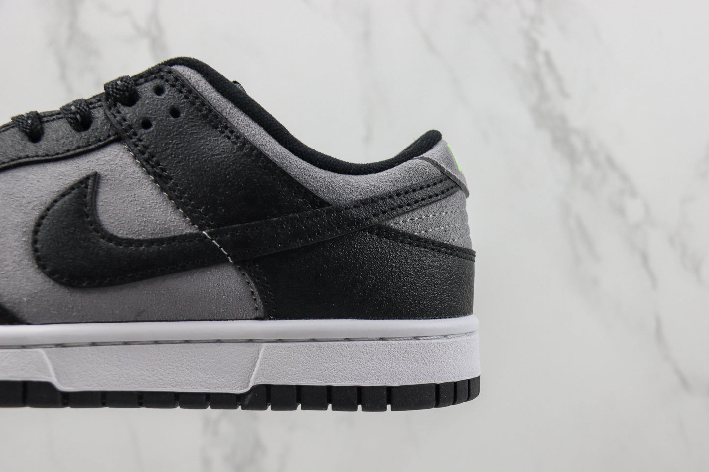 Nike Dunk Low Black/Grey/Neon Green