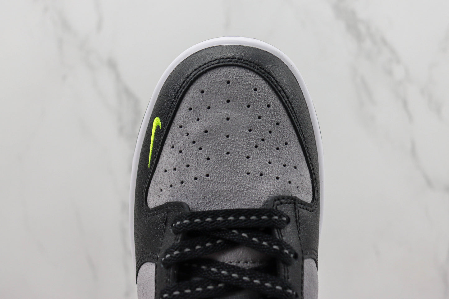Nike Dunk Low Black/Grey/Neon Green