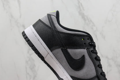 Nike Dunk Low Black/Grey/Neon Green