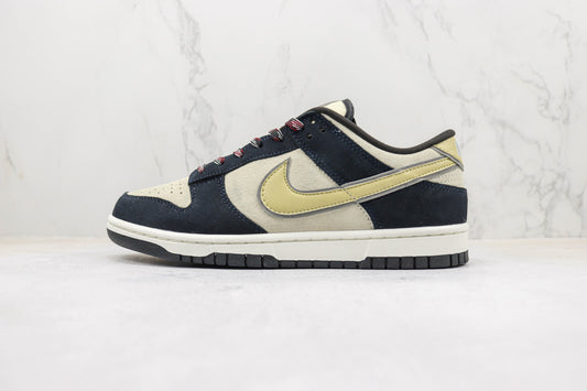 Nike Dunk Low Black Suede