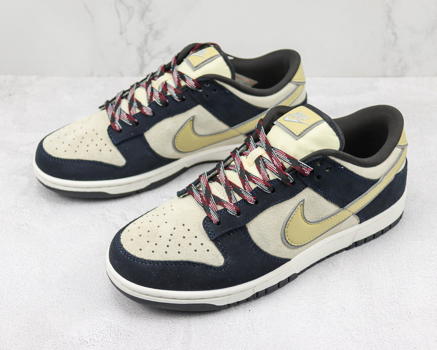 Nike Dunk Low Black Suede