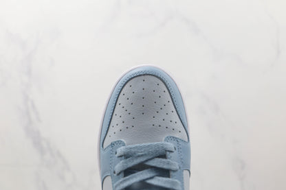 Nike Dunk Low Clear Swoosh Blue